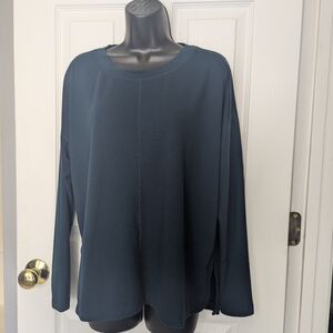 17. Old Navy Blue Relaxed Boxy Top